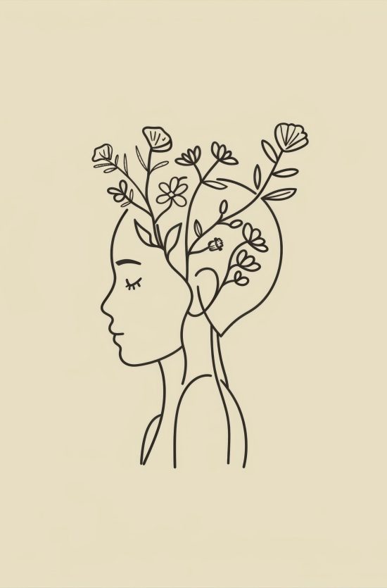 digital-art-style-mental-health-day-awareness-illustration
